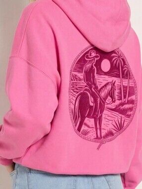 SEAS Ryder "Salty Bandit" Graphic Hoodie - Pink